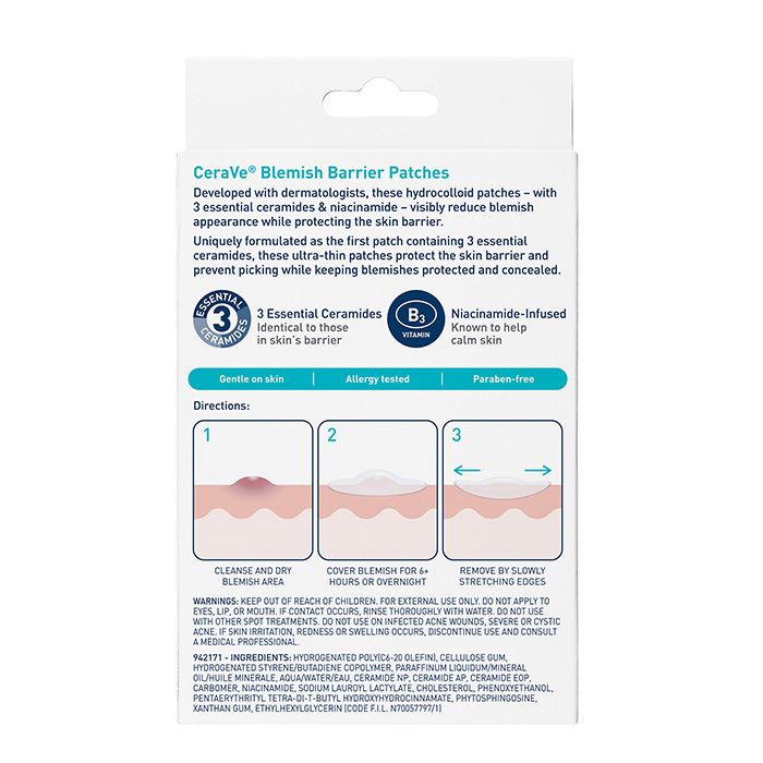 Acne Treatment Still and Swatch on Cheek